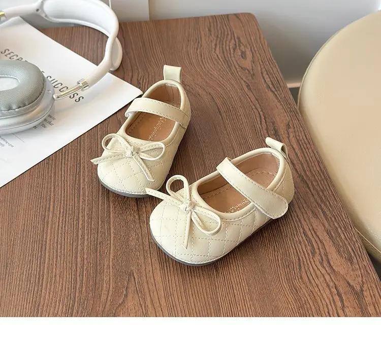 Little Baby Princess Shoes Spring and Autum Soft-Soled Baby Shoes for Girls Toddler Shoes 1 to 3 Years Old Soft Leather Girls' Shoes Flats — feature 6