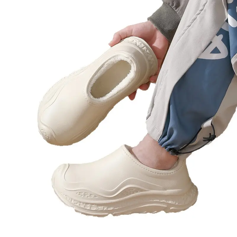 Waterproof Cotton Slippers for Men Women Autumn Winter 2025 - Image 7