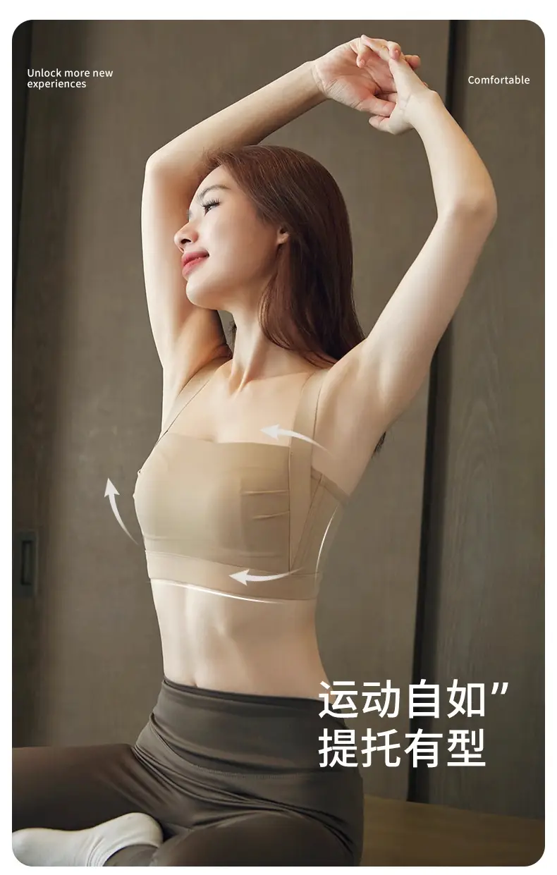 Brand Plus-Size Bra for Large Busts, Minimizing Effect, Women's Bra for Side Breast Reduction, Anti-Sagging, Thin Style, Light Sports Bra, Full Cup — feature 5