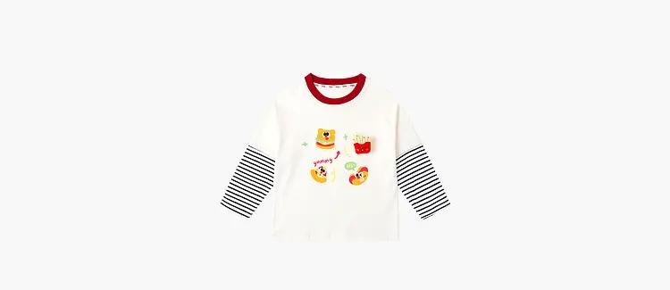 7A Antibacterial Kids T-Shirt Set White Blue — feature 17