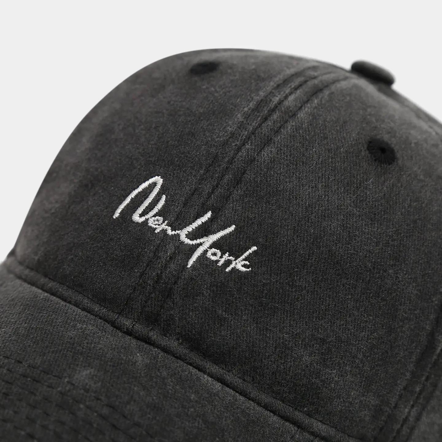 Green "New York" Embroidered Baseball Cap — feature 13