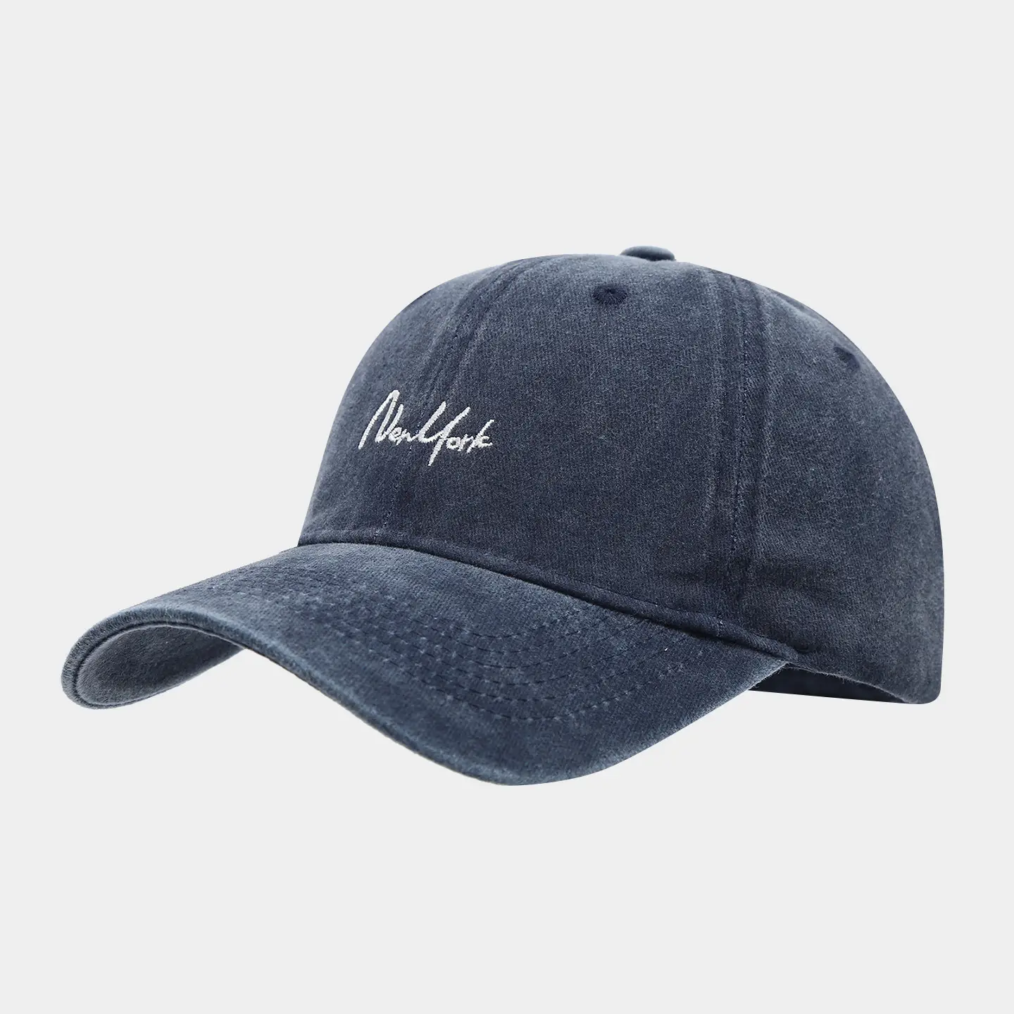 Green "New York" Embroidered Baseball Cap — feature 4