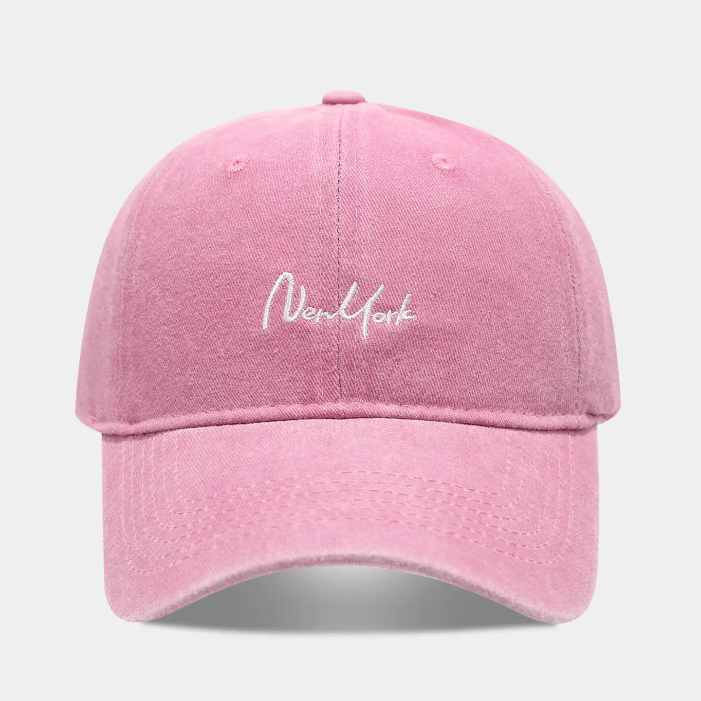 Green "New York" Embroidered Baseball Cap - Image 6