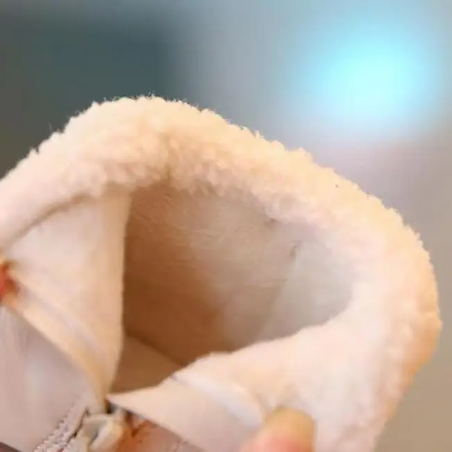 Baby Girl Winter Boots Princess Bow Soft Sole — feature 6