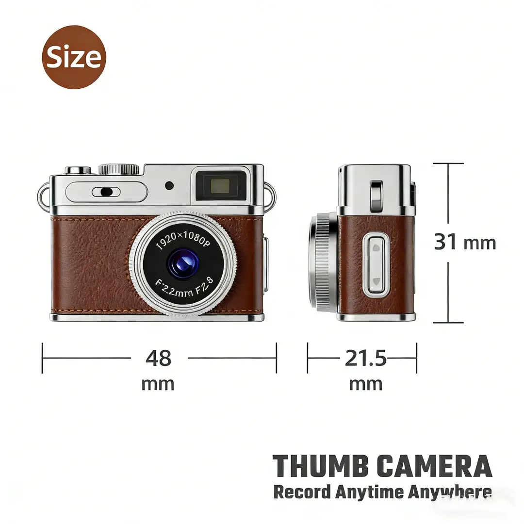 1080P High-Definition Digital Camera Retro Mini Student Camera Capable of Taking Photos, Recording Audio, and Video Recording — feature 12