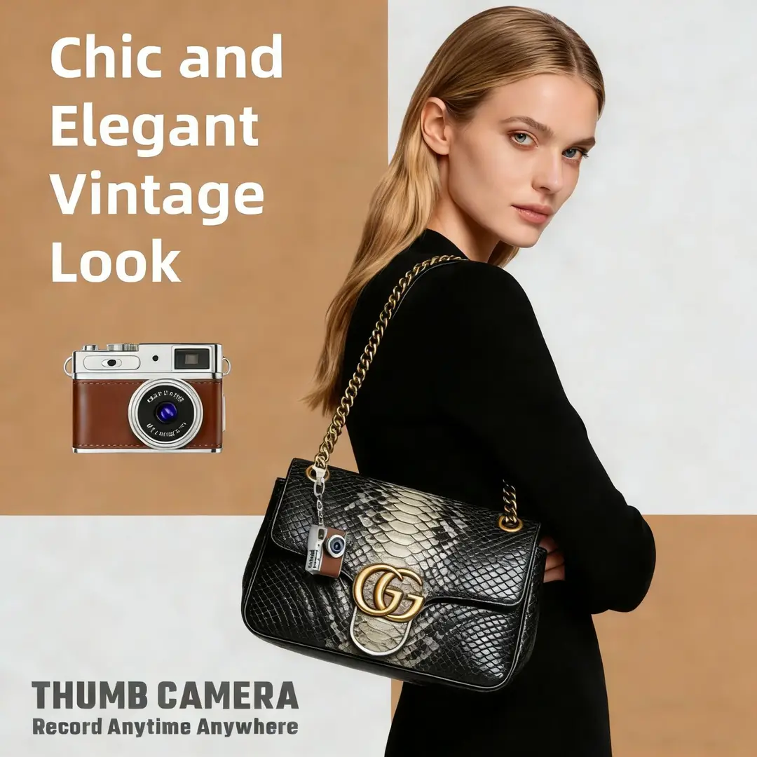 1080P High-Definition Digital Camera Retro Mini Student Camera Capable of Taking Photos, Recording Audio, and Video Recording — feature 4