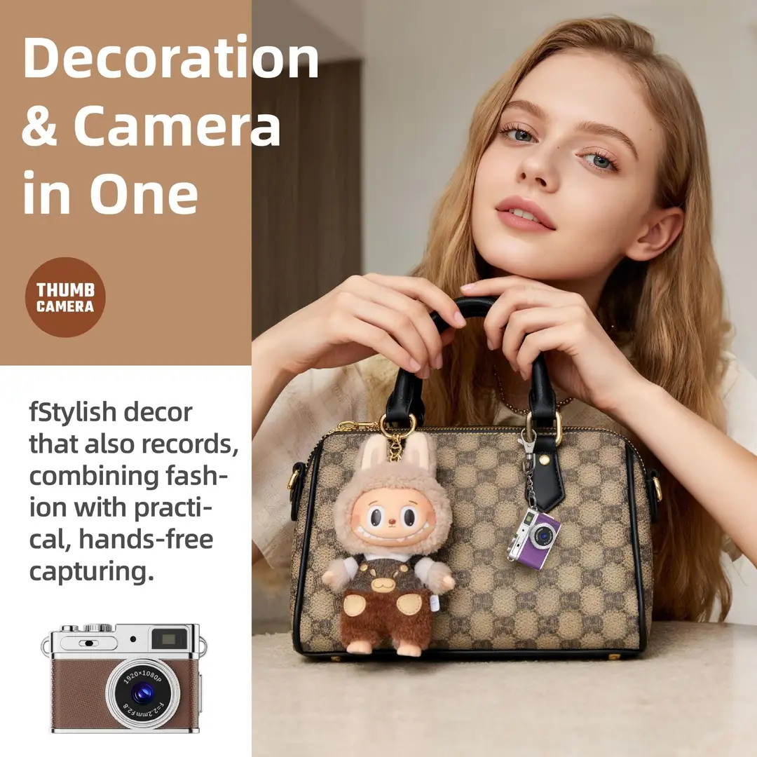 1080P High-Definition Digital Camera Retro Mini Student Camera Capable of Taking Photos, Recording Audio, and Video Recording — feature 7