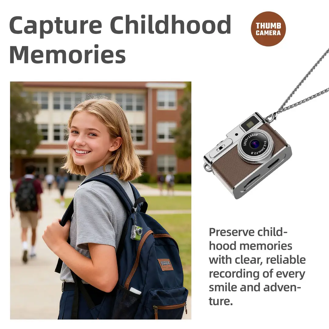 1080P High-Definition Digital Camera Retro Mini Student Camera Capable of Taking Photos, Recording Audio, and Video Recording — feature 8