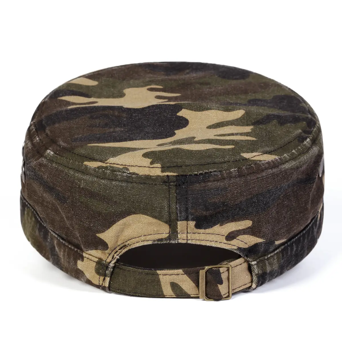 Men's Camouflage Washed Spring Cap Sun Hat - Image 4