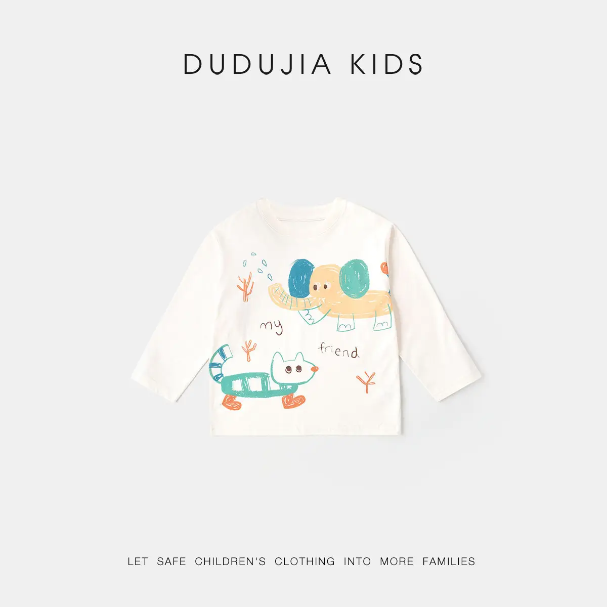 Duduja Kids Cotton T-Shirt Spring New Boys