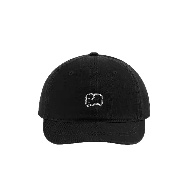 Black Embroidered Duck Cap for Students & Gamers - Image 11