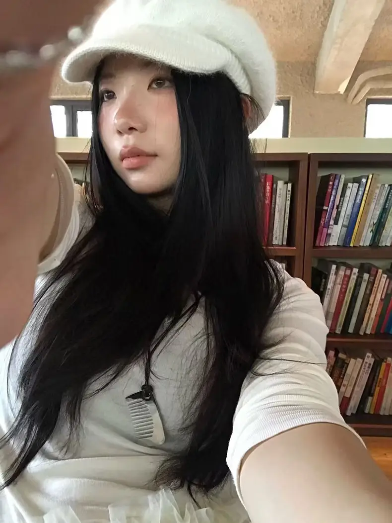 Warm Plush Rabbit Fur Beret for Women Winter Hat — feature 14