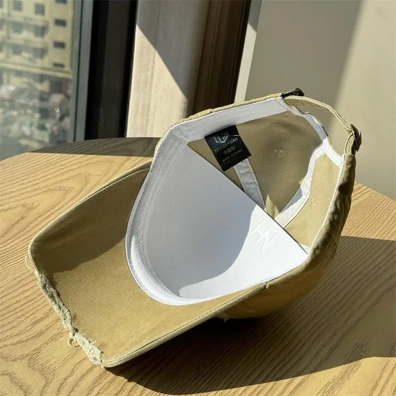 Undercontrol Vintage Baseball Cap for Women Face-Slimming Small Gray Duckbill Cap for Men Spring Summer Sunshade Hat — feature 12