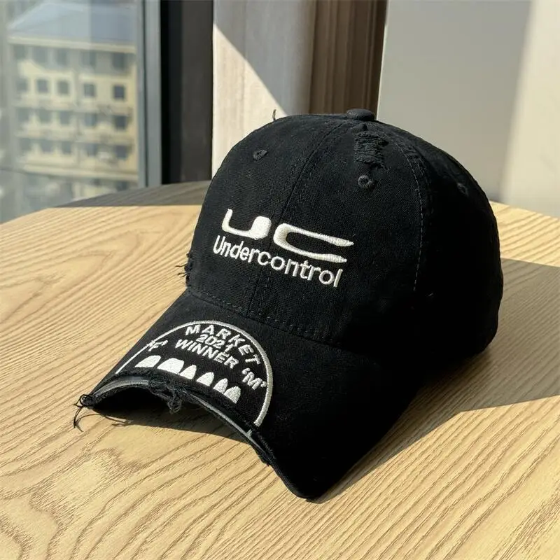 Undercontrol Vintage Baseball Cap for Women Face-Slimming Small Gray Duckbill Cap for Men Spring Summer Sunshade Hat — feature 5
