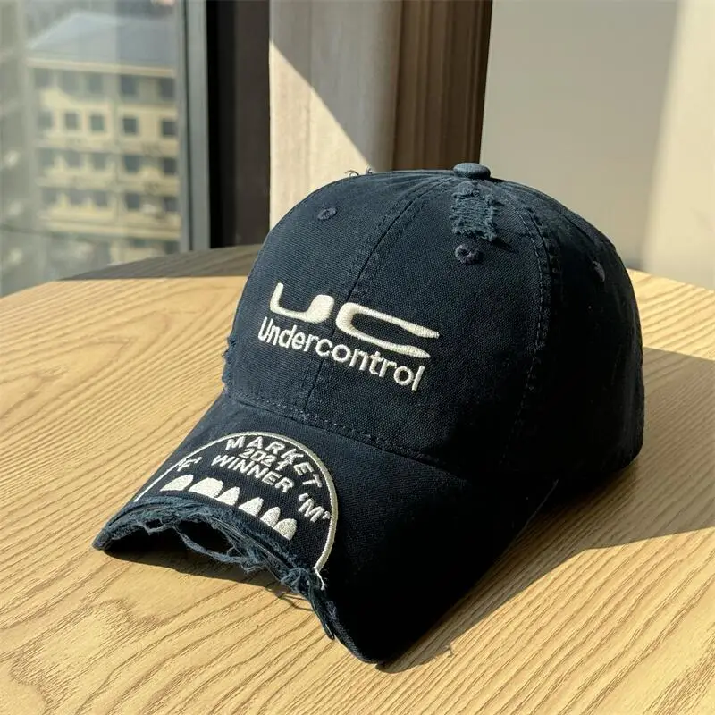 Undercontrol Vintage Baseball Cap for Women Face-Slimming Small Gray Duckbill Cap for Men Spring Summer Sunshade Hat — feature 7
