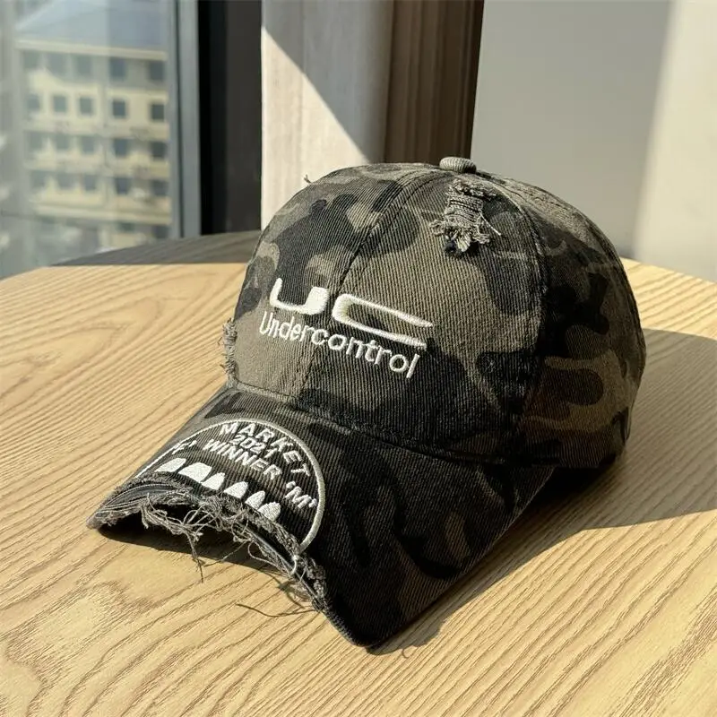 Undercontrol Vintage Baseball Cap for Women Face-Slimming Small Gray Duckbill Cap for Men Spring Summer Sunshade Hat — feature 9