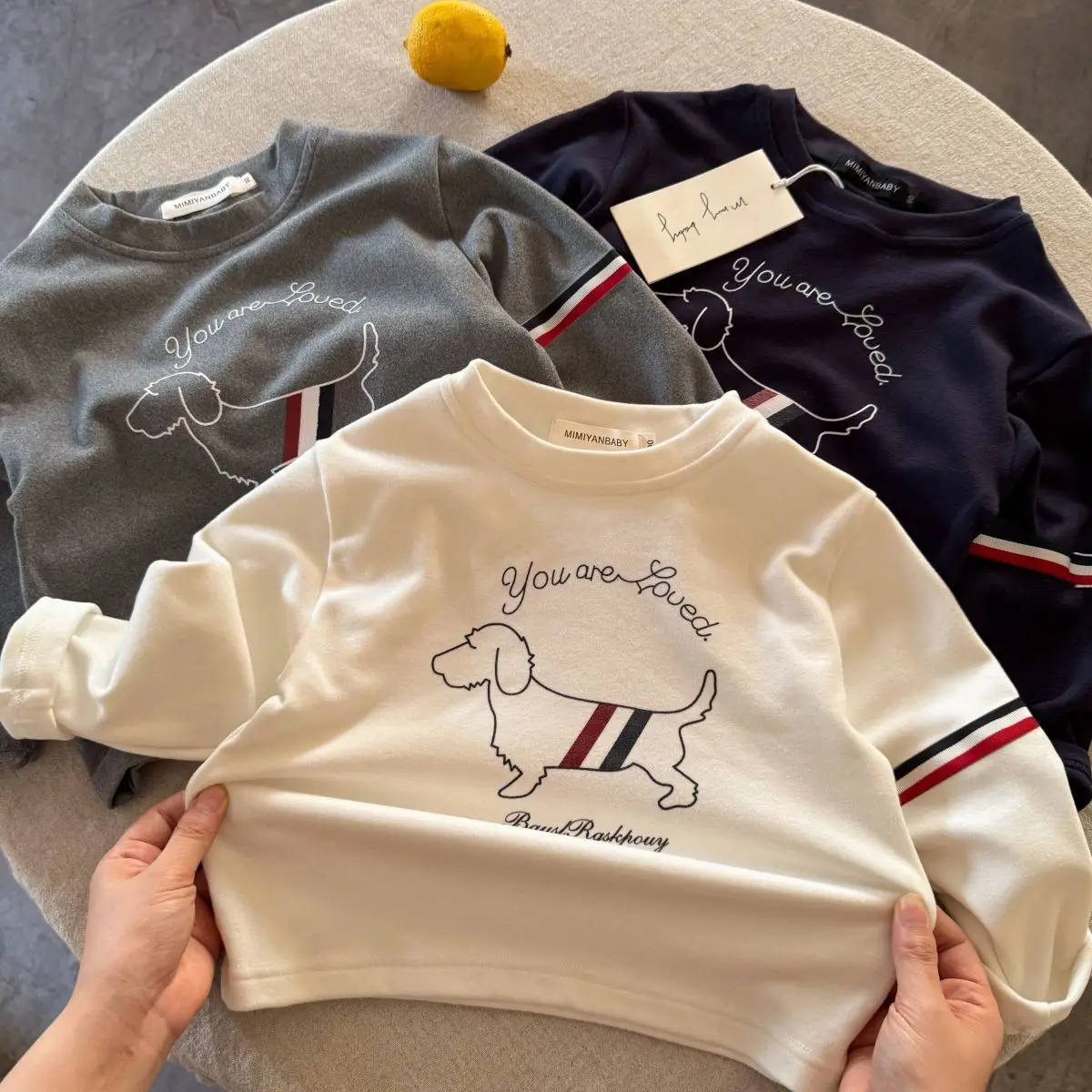 Velvet Bottoming Shirt for Boys Autumn Winter Warm T-Shirt — feature 2