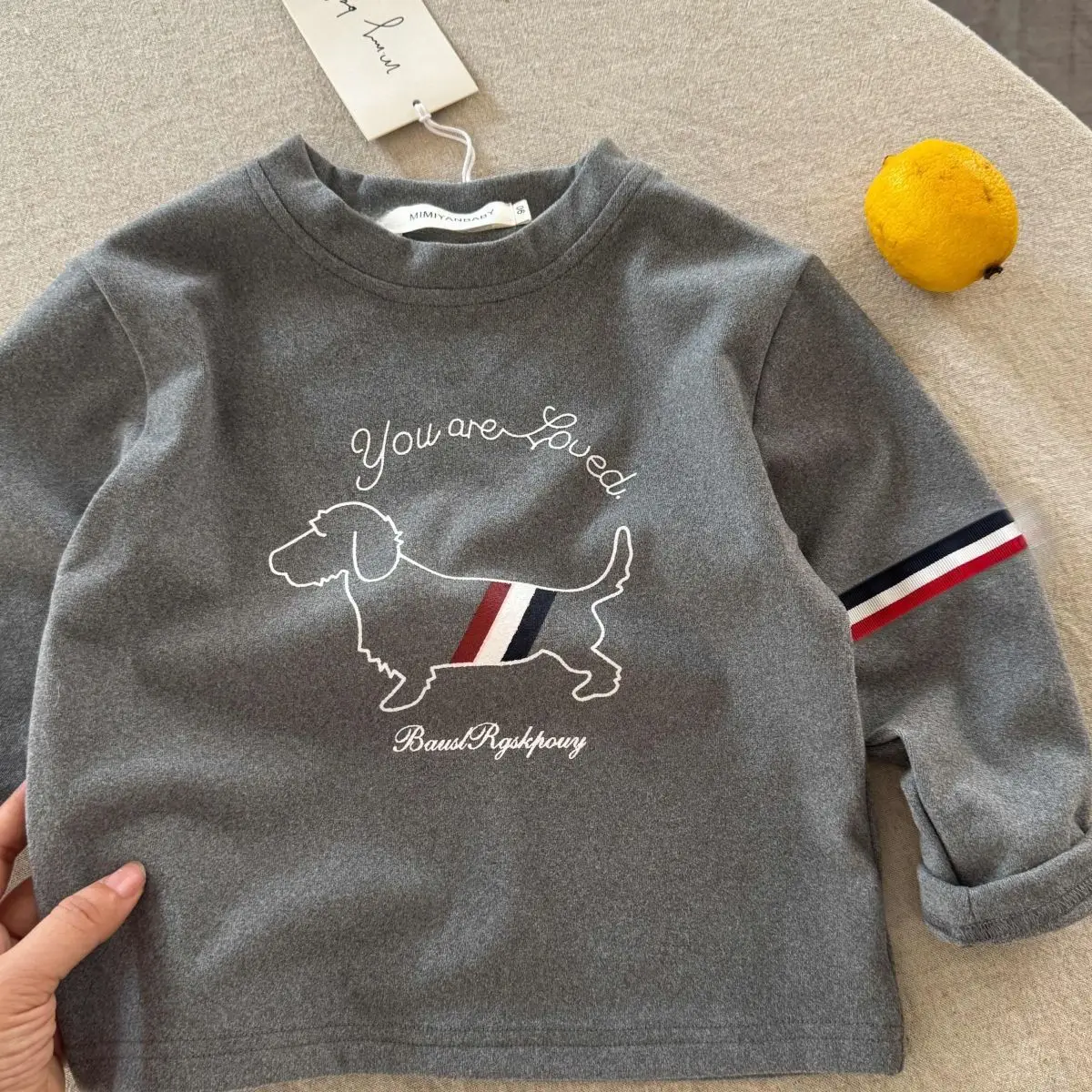 Velvet Bottoming Shirt for Boys Autumn Winter Warm T-Shirt — feature 4