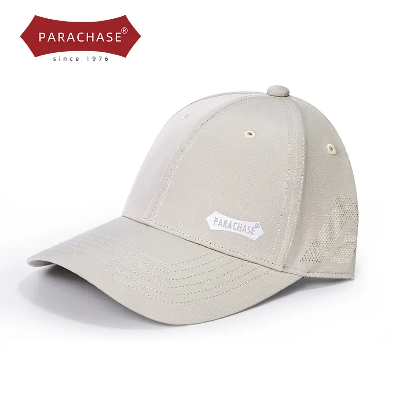 Vintage Unisex Baseball Cap Black Embroidered Parachase - Image 5