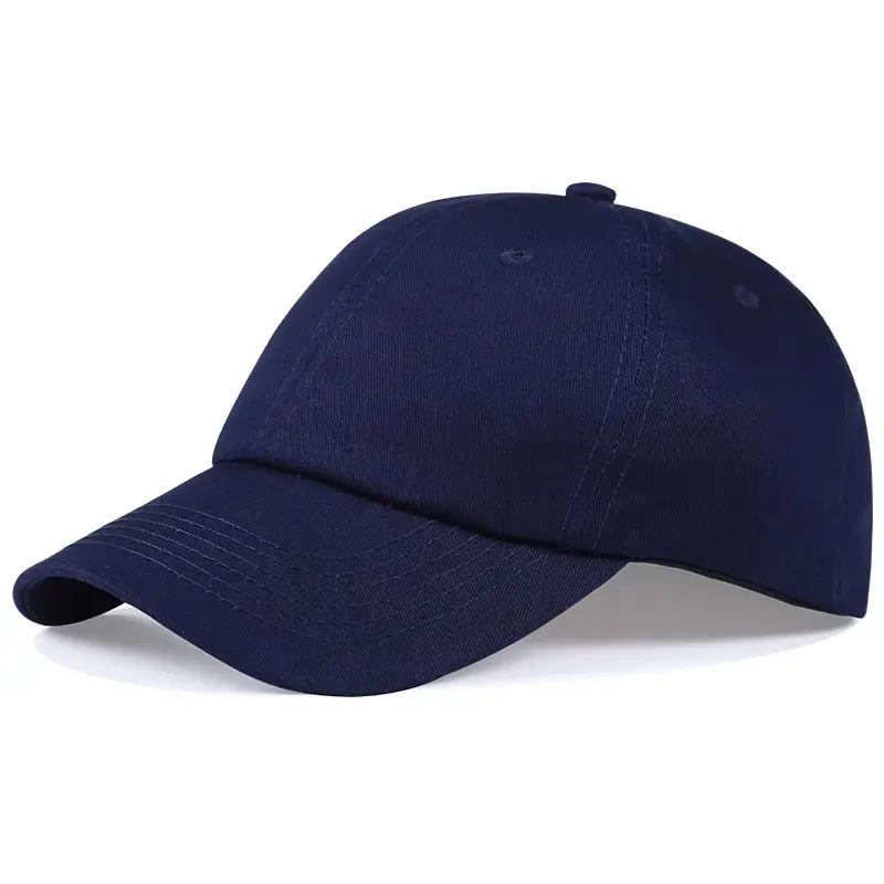 Men Grey Cotton Baseball Cap Summer Commute - Image 2
