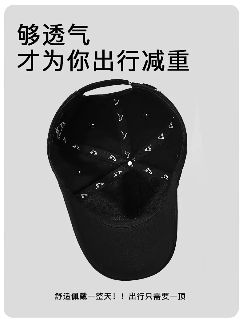 Jungle Bill Black Five Panel Baseball Cap — feature 12