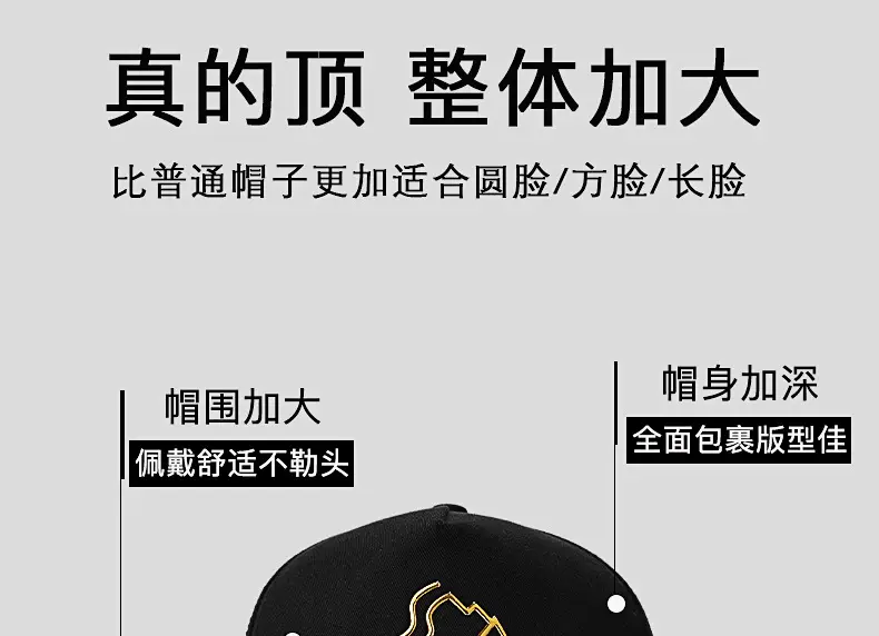 Jungle Bill Black Five Panel Baseball Cap — feature 3