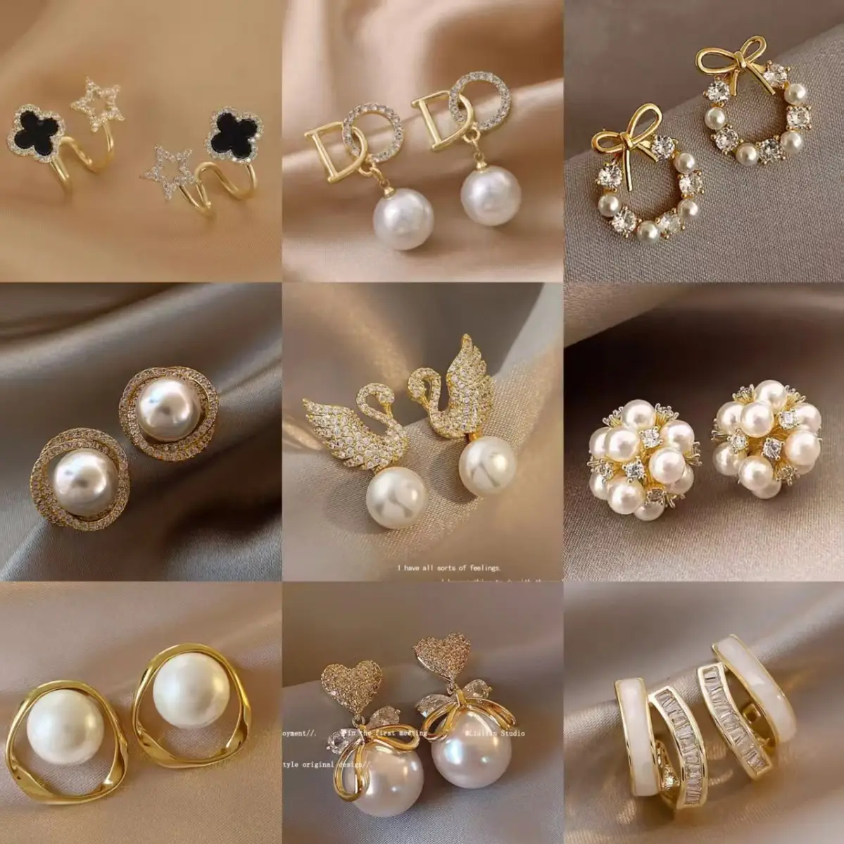 S925 Silver Pearl DOV Earrings for Women - Image 50