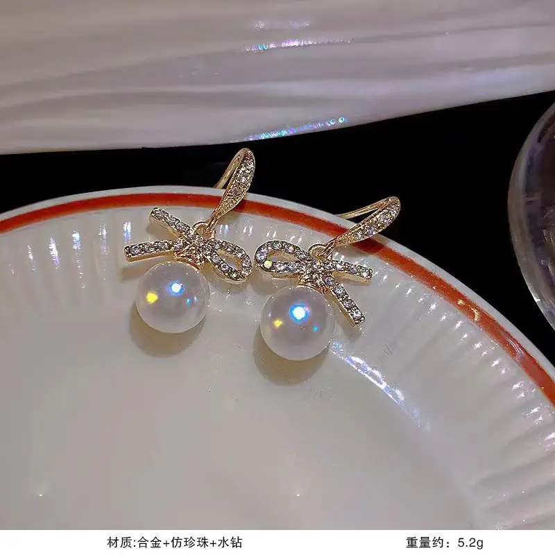 S925 Silver Pearl DOV Earrings for Women — feature 30
