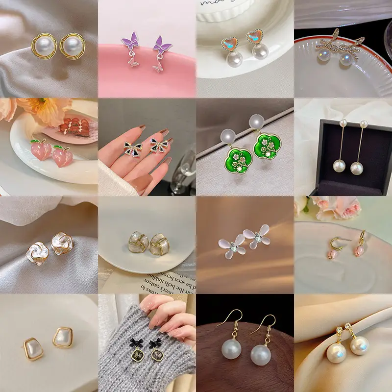 S925 Silver Pearl DOV Earrings for Women — feature 4