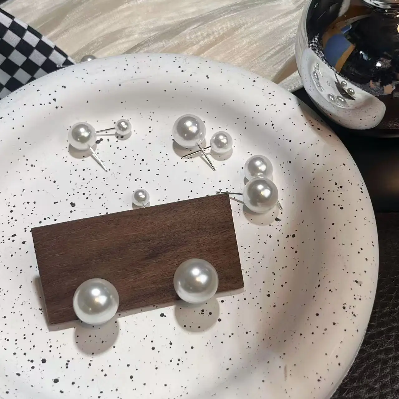 S925 Silver Pearl DOV Earrings for Women - Image 20