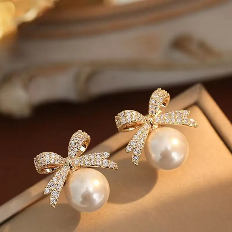 S925 Silver Pearl DOV Earrings for Women - Image 23