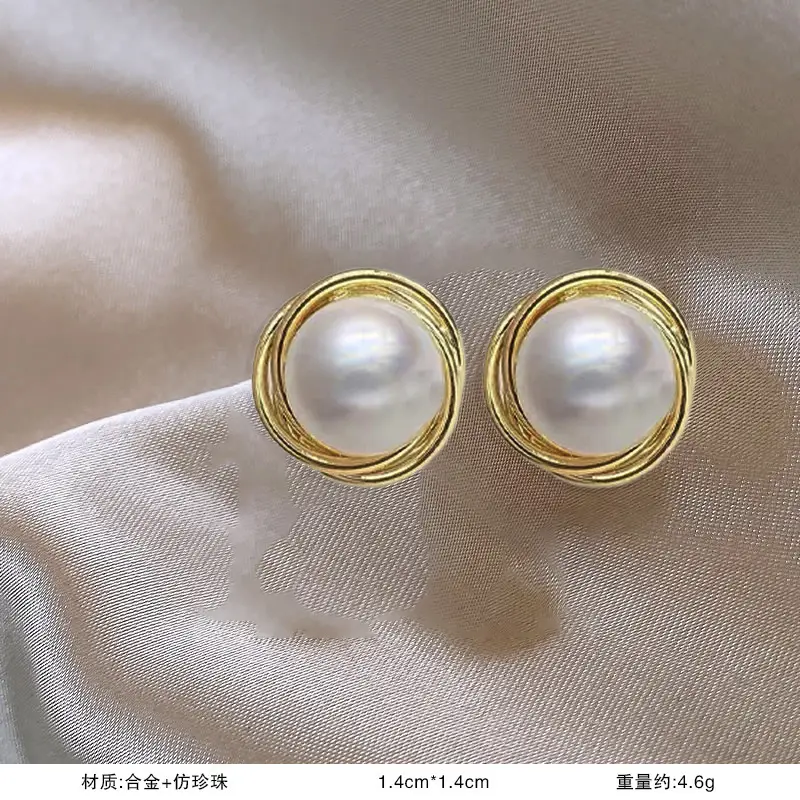 S925 Silver Pearl DOV Earrings for Women - Image 28