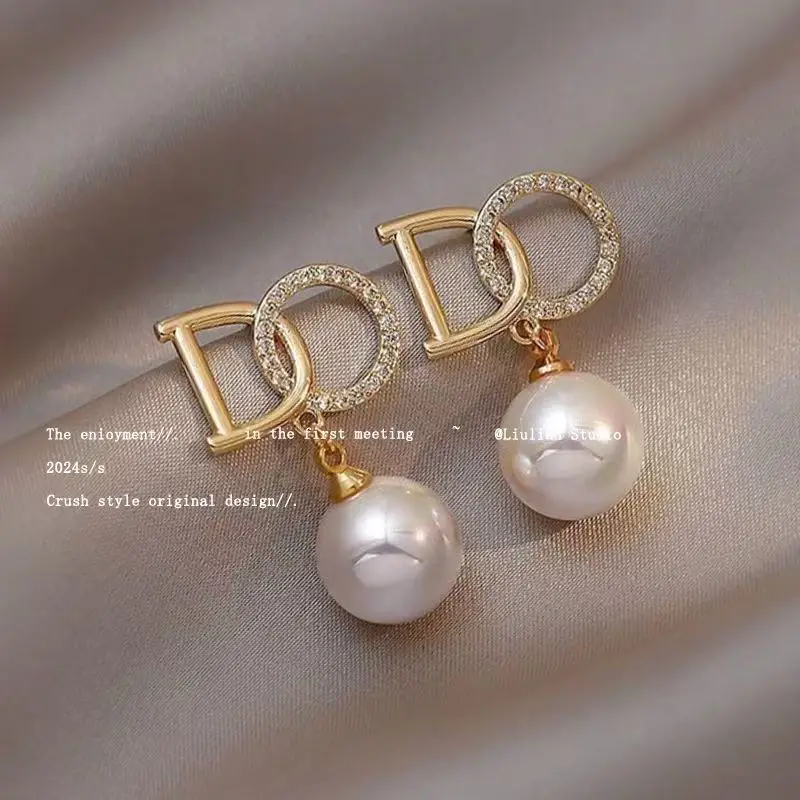 S925 Silver Pearl DOV Earrings for Women - Image 42