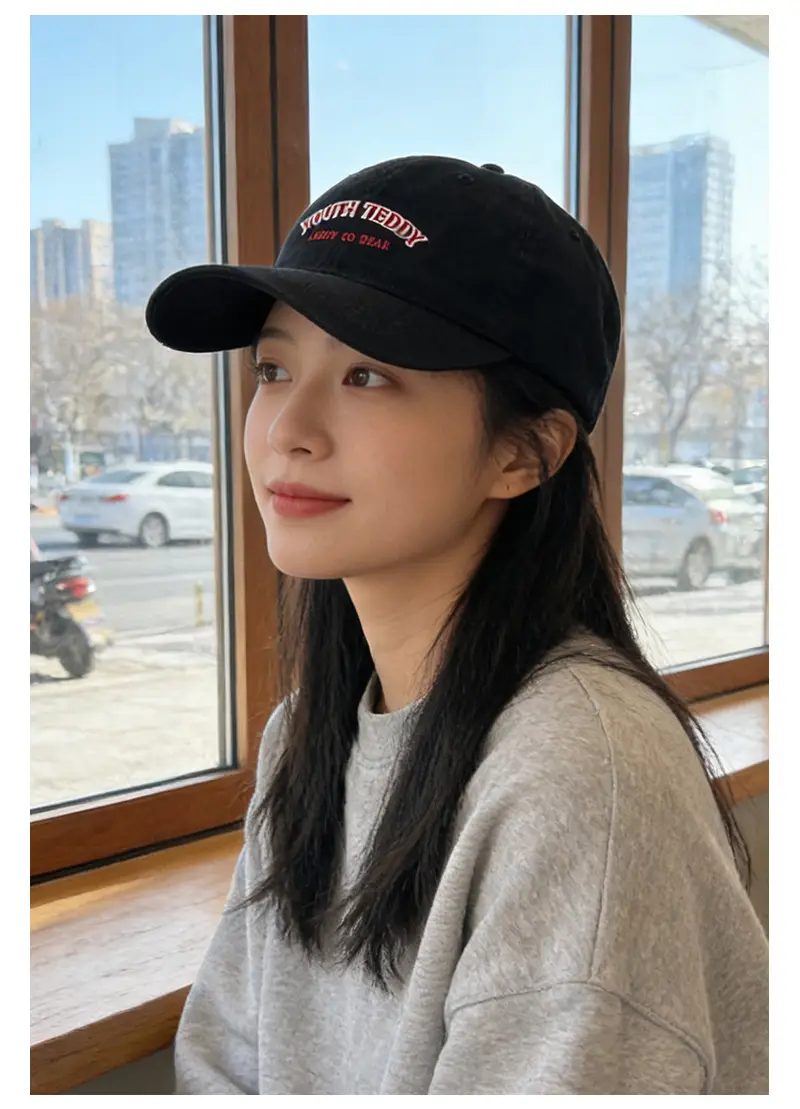 Women Brown Baseball Cap 65cm Wide Brim Sun Hat — feature 7