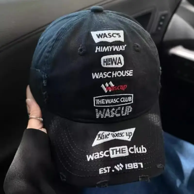 White Duckbill Cap with Holes for Men Women — feature 5