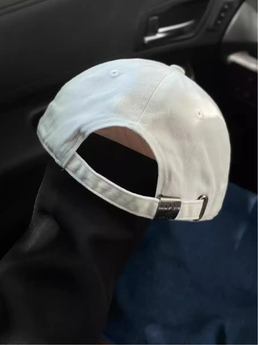 White Duckbill Cap with Holes for Men Women — feature 6
