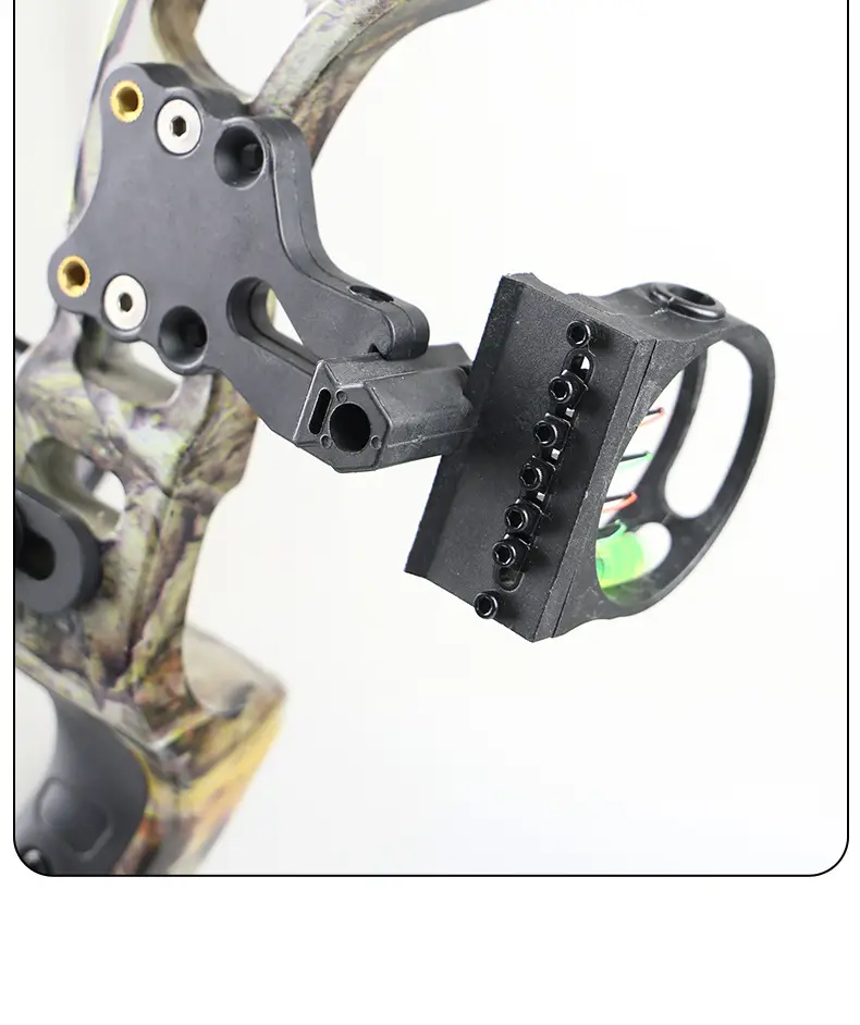 Five-Pin Sight for Compound Bow, Universal Sight for Pulley Bow, Four-Way Adjustable Independent Sight Pin, Adjustable Archery Accessories — feature 13