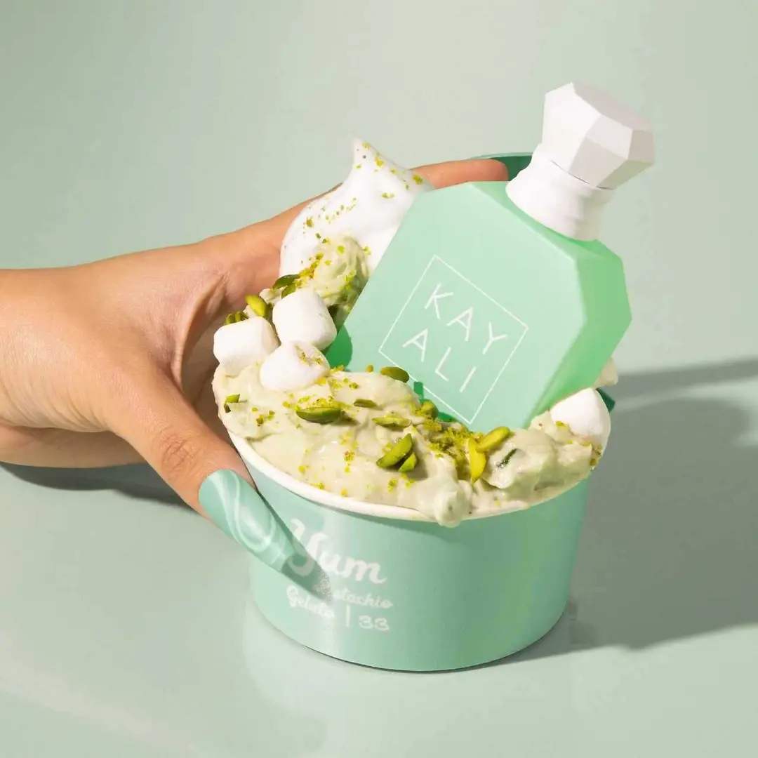 Kayali Perfume No. 12 Musk No. 39 Lychee Sparkling Wine No. 28 Vanilla Pistachio - Image 9