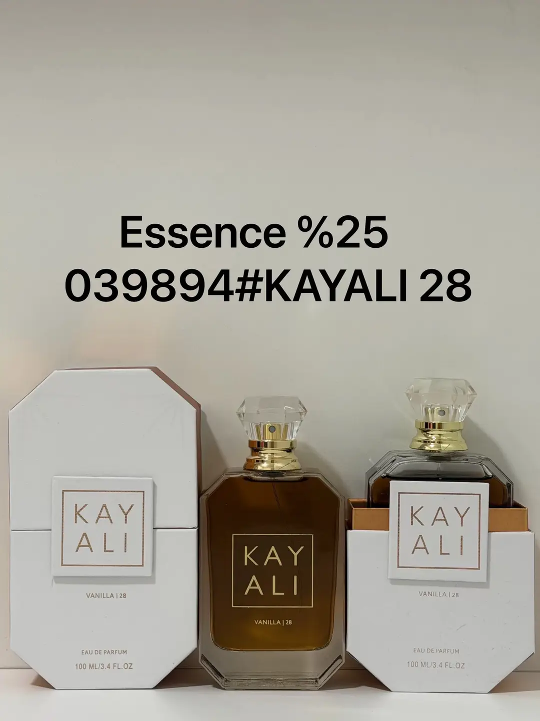 Kayali Perfume No. 12 Musk No. 39 Lychee Sparkling Wine No. 28 Vanilla Pistachio - Image 2