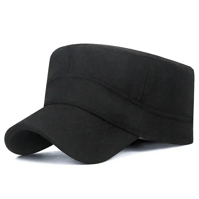 Men Wool Cap Grey Cold Proof Back Sealed - Image 2