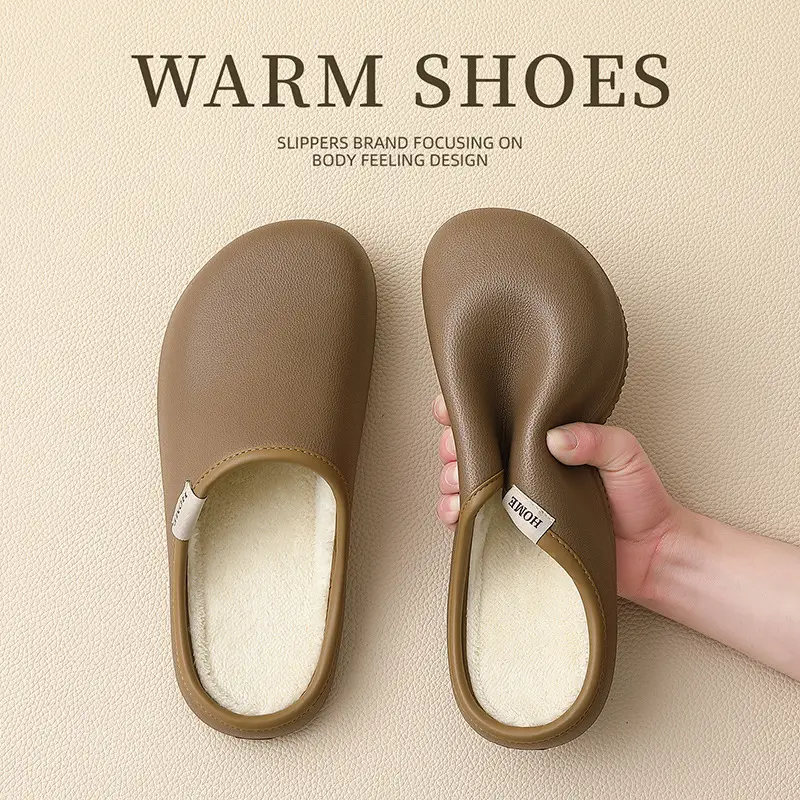 Medical Soft Cotton Slippers for Women Winter Warm Waterproof - Image 8