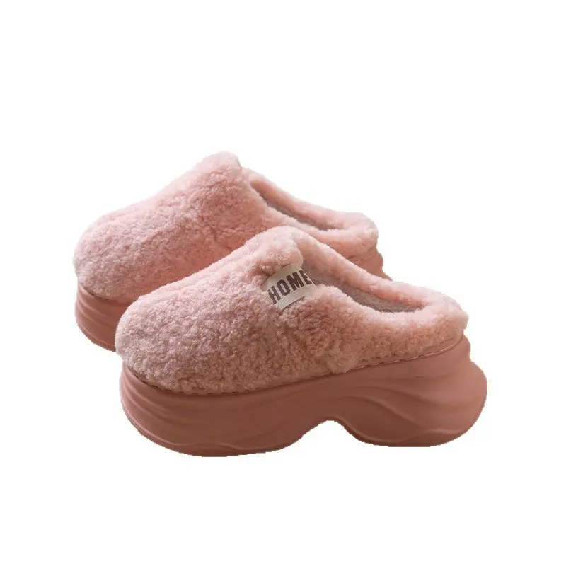Winter Cotton Slippers Women Thick Soft Warm Furry - Image 10
