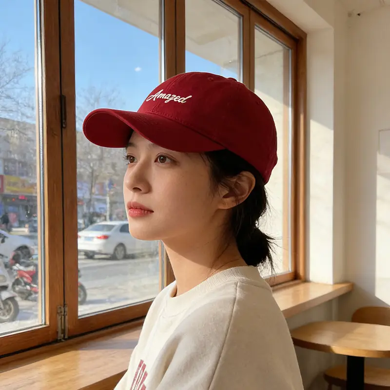 Unisex Baseball Cap with Wide Brim Duckbill Design - Image 9