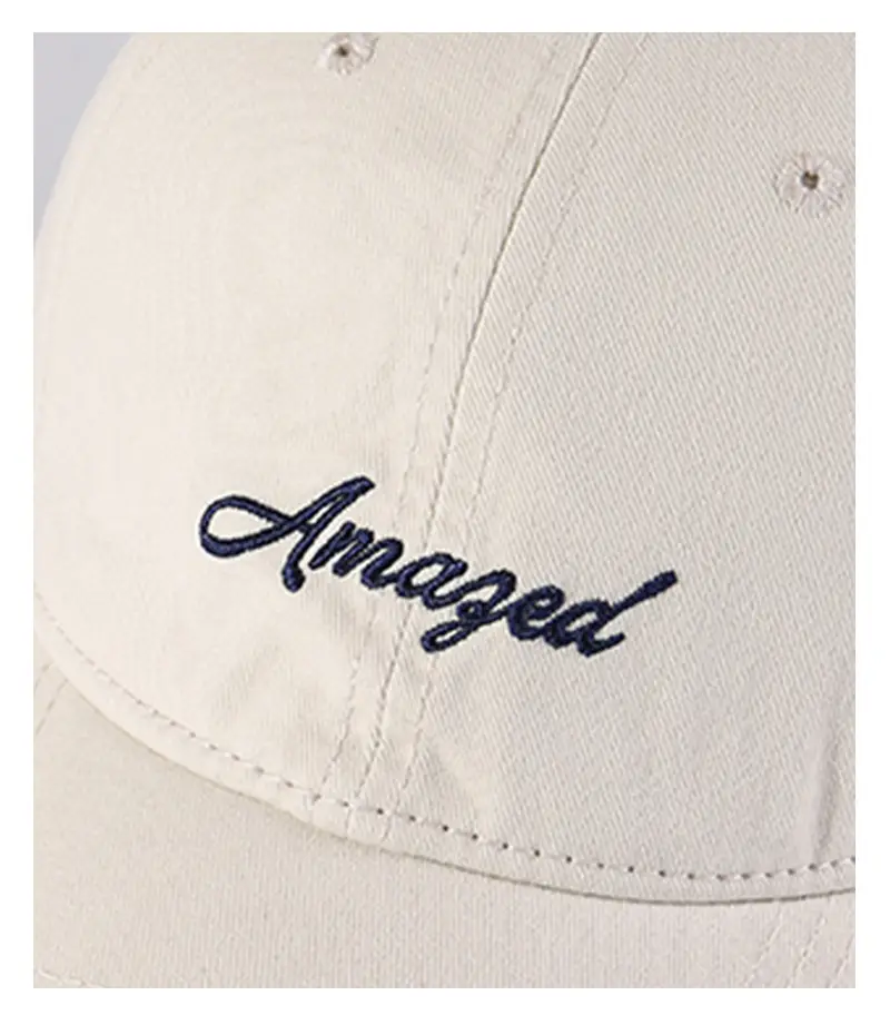 Unisex Baseball Cap with Wide Brim Duckbill Design — feature 11