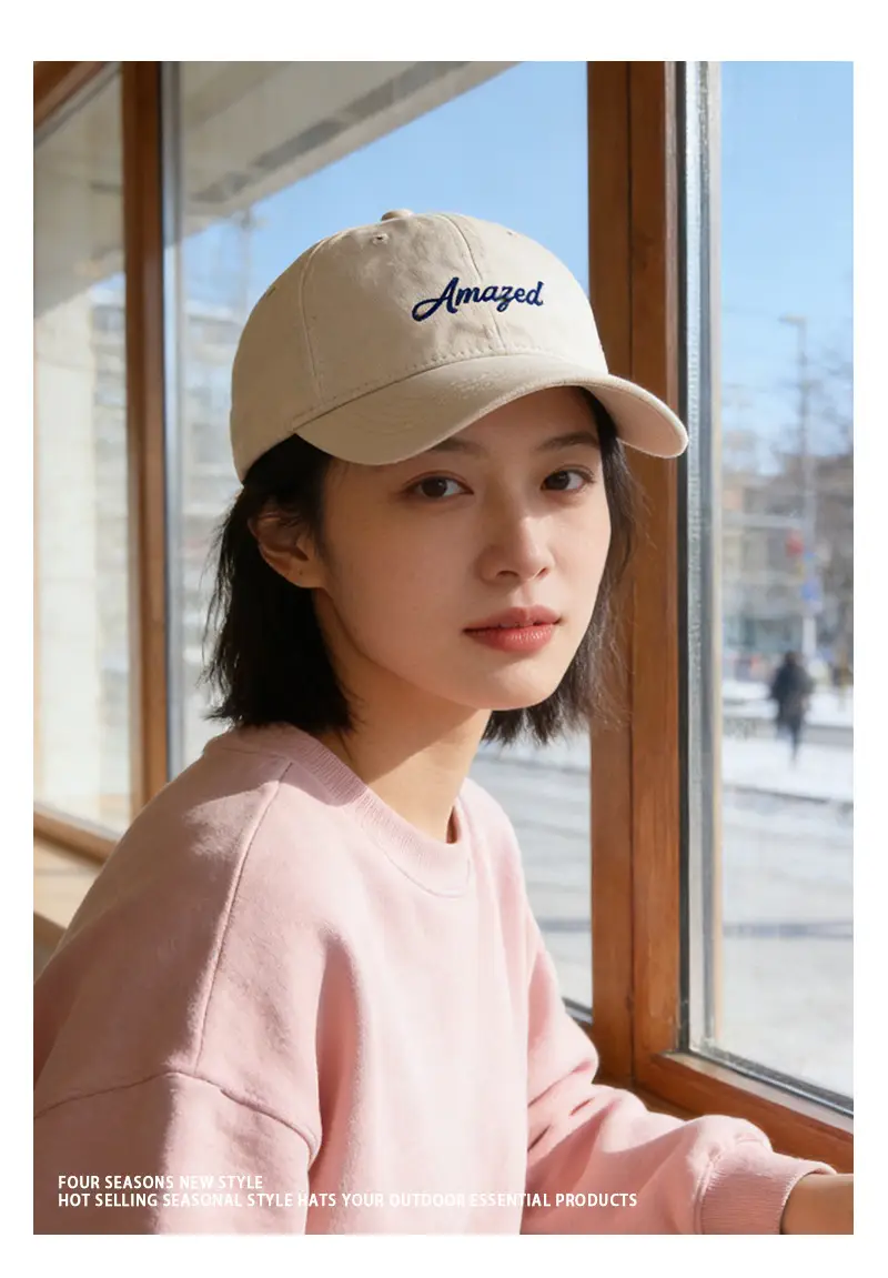 Unisex Baseball Cap with Wide Brim Duckbill Design — feature 2