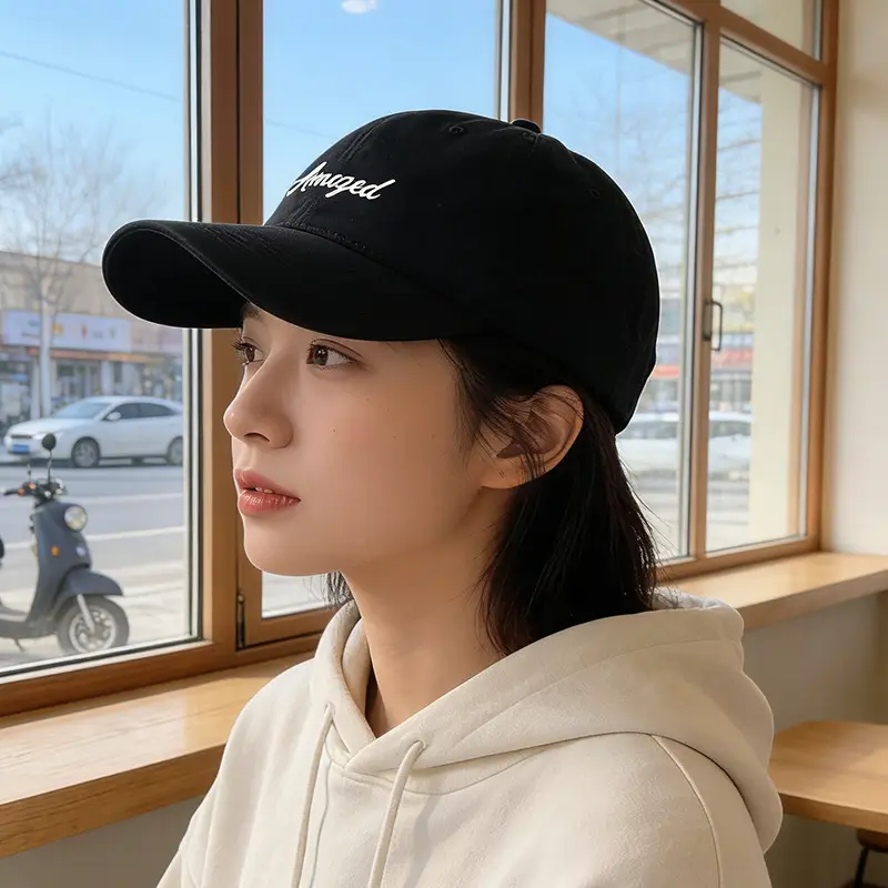 Unisex Baseball Cap with Wide Brim Duckbill Design - Image 7