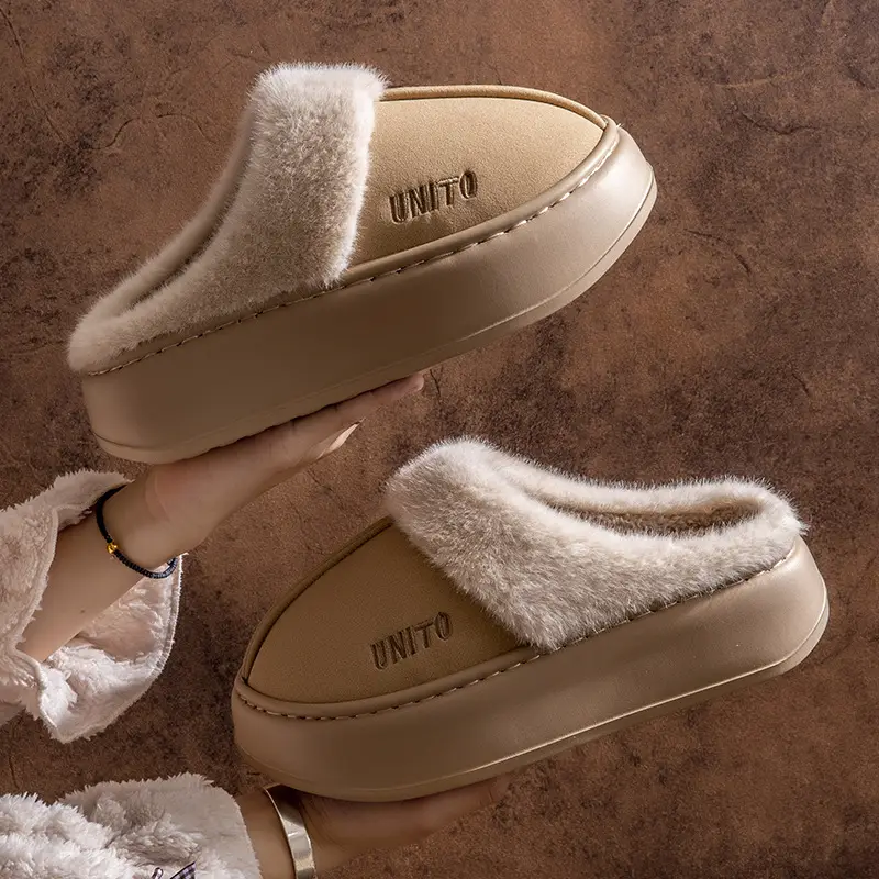 Women Warm Plush Slippers Winter Autumn 2025 - Image 9