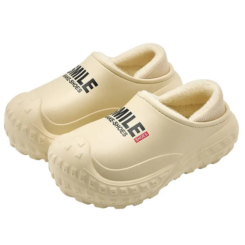Furry Slippers for Women, Outdoor Wear, 2025 New Model, Indoor Home Use, Winter Trendy Thick-Soled Plush Shoes, Autumn and Winter Style - Image 7