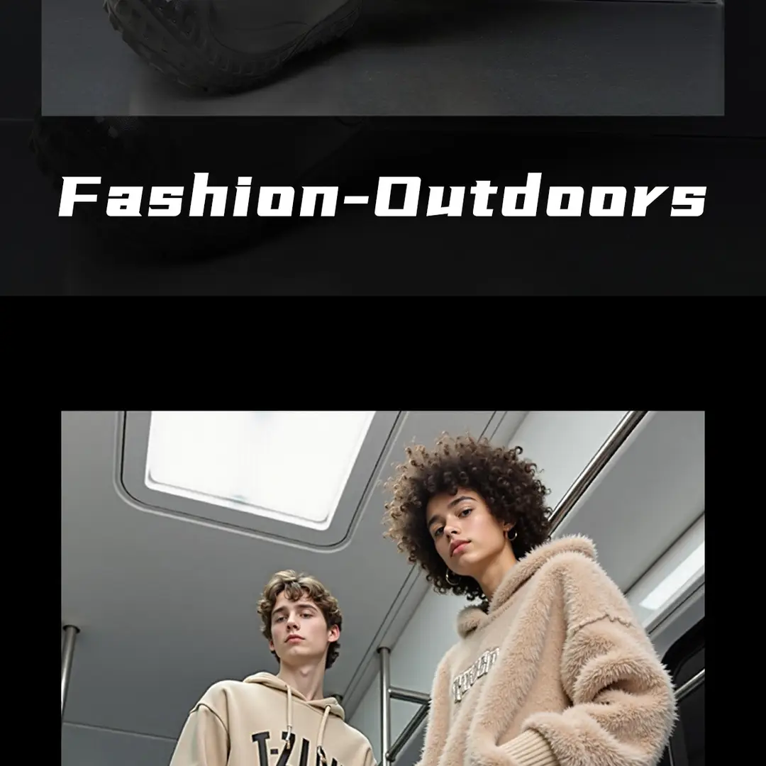 Furry Slippers for Women, Outdoor Wear, 2025 New Model, Indoor Home Use, Winter Trendy Thick-Soled Plush Shoes, Autumn and Winter Style — feature 20