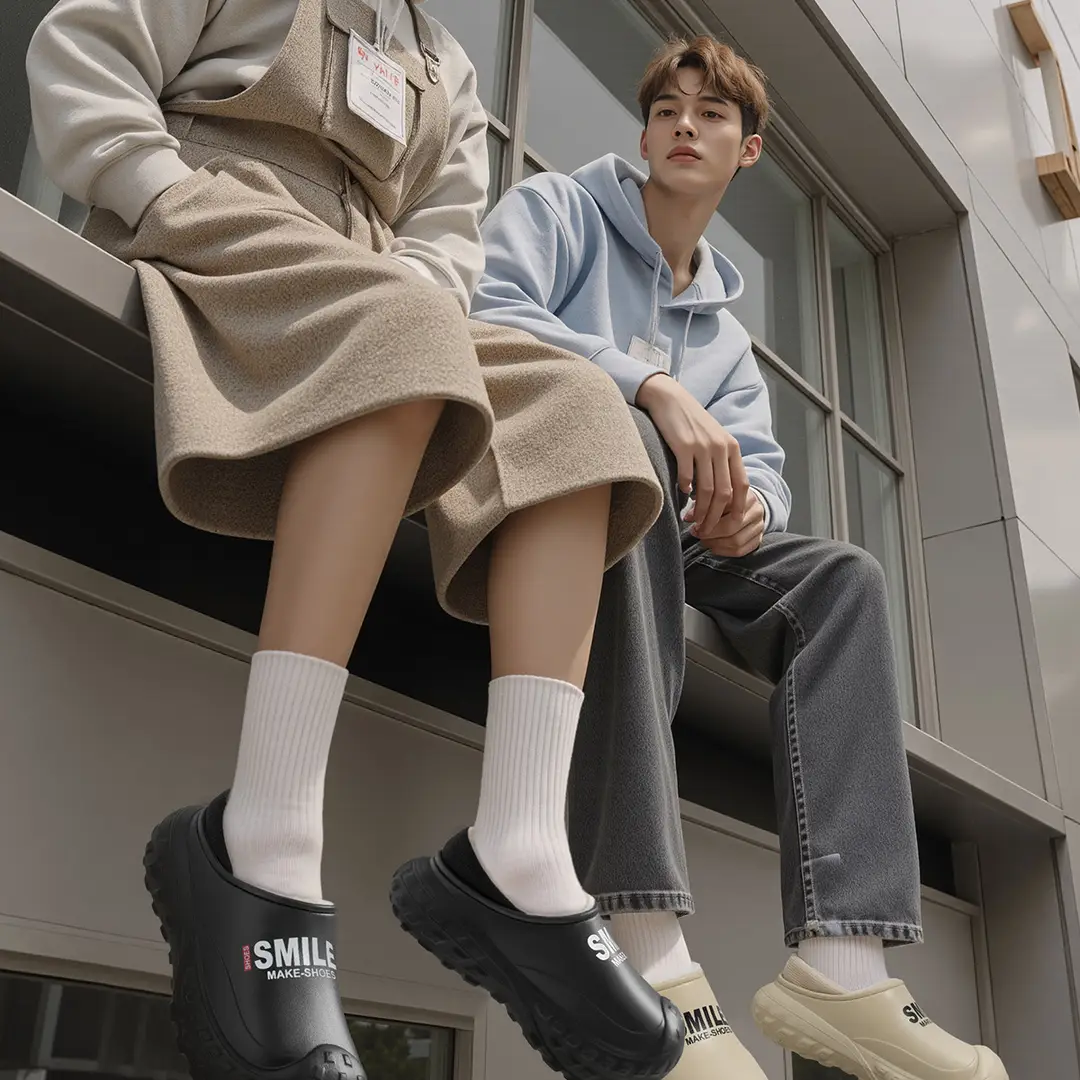 Furry Slippers for Women, Outdoor Wear, 2025 New Model, Indoor Home Use, Winter Trendy Thick-Soled Plush Shoes, Autumn and Winter Style — feature 3